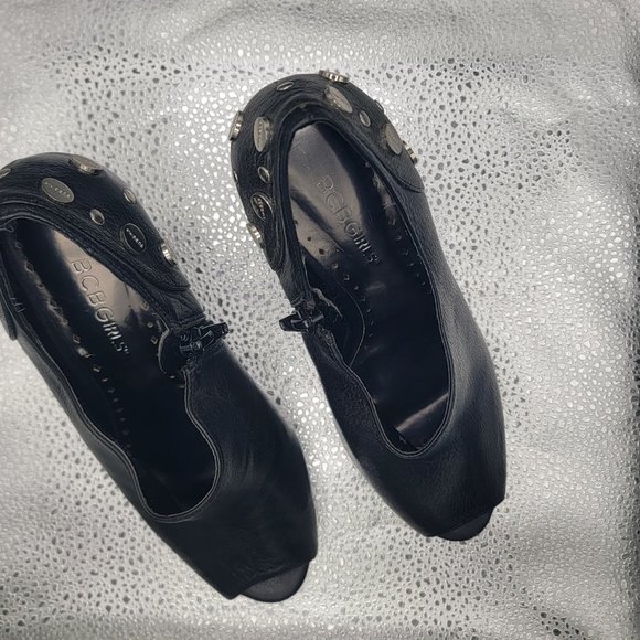 BCBG Black Ankle Boots - Picture 2 of 4